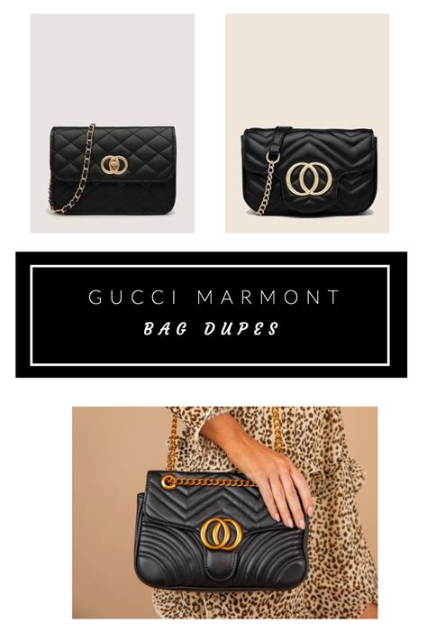 marmont bag dupe|gucci marmont bag.